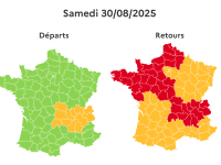 Info trafic - Fortes perturbations sur les routes pour ce week-end de retours avant la rentrée scolaire