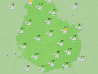 Météo en Côte-d’Or – Une semaine grise, douce et souvent humide