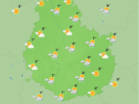Météo en Côte-d’Or – Une semaine hivernale entre pluie, froid et premiers flocons