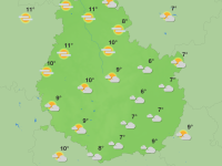 Météo en Côte-d’Or - Une semaine grise et humide avant un week-end pluvieux