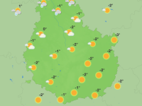 Météo en Côte-d’Or –  Froid, neige puis pluie au programme de la semaine