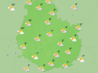 Météo en Côte-d’Or - Une semaine douce mais très perturbée