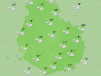 Météo en Côte-d’Or – Un week-end nuageux avec quelques éclaircies dimanche