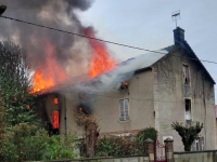 Pouilly-sur-Saône - Un feu d'habitation rapidement maîtrisé 