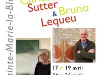 Sainte-Marie-la-Blanche - Exposition au 26 Le Hangar : volumes et peintures en dialogue du 17 avril au 3 mai