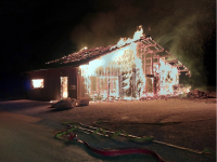 Côte-d’Or - Incendie spectaculaire, une boulangerie entièrement détruite à Pasques