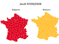 Trafic – Pont du 8 mai : un week-end chargé attendu sur les routes françaises