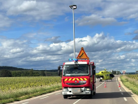 Volnay - Un motard en arrêt cardiaque après un grave accident sur la RD974