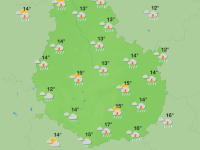 Météo en Côte-d’Or - Après un début de semaine orageux, le soleil fera son retour