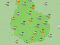 Météo en Côte-d’Or - Un week-end caniculaire avant le retour des orages