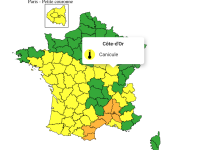 Le département de la Côte-d’Or placé en vigilance jaune « canicule » à compter du lundi 6 juillet à 12 h
