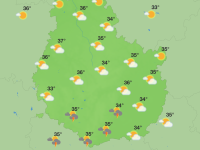 Météo en Côte-d'Or - Soleil, chaleur et nuits tropicales : un week-end étouffant 