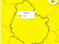 Orages en Côte-d’Or - Vigilance jaune renforcée pour risque d'orages ce vendredi 17 juillet