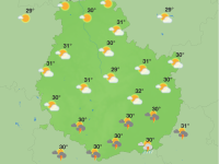 Météo en Côte-d’Or - Un week-end estival entre soleil et risque d’orages