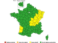 Vigilance jaune canicule - La Côte-d'Or concernée ce mardi