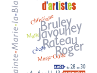 Sainte-Marie-la-Blanche - « Carrés d’Artistes » : quatre univers picturaux à découvrir au 26 Le Hangar du 28 août au 13 septembre 