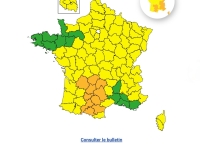 Vigilance jaune « orage » en Côte-d'Or avec risque de grêle : la préfecture appelle à la plus grande vigilance