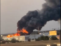 Incendie chez Acyclea à Saint-Apollinaire - Le feu est circonscrit, les analyses écartent tout risque toxique