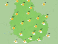 Côte-d’Or - Un week-end chaud et plutôt ensoleillé