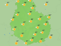 Météo en Côte-d’Or - Une semaine estivale avant un passage plus perturbé