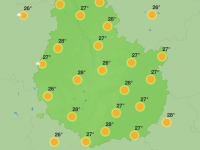 Météo en Côte-d’Or – Un week-end encore estival