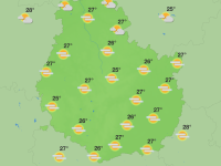 Météo en Côte-d’Or – Une semaine plus fraîche et perturbée à partir de mercredi