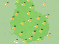 Météo en Côte-d’Or – De 26 °C lundi à 13 °C jeudi : la semaine va nettement se rafraîchir