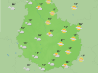 Météo en Côte-d’Or – Semaine sous la grisaille et la pluie, avec des températures en baisse