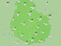 Météo en Côte-d’Or – Un week-end pluvieux avant une amélioration dimanche soir