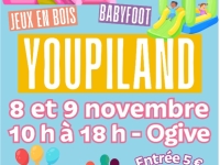 Youpiland à Chevigny les 8 et 9 novembre à l’Ogive