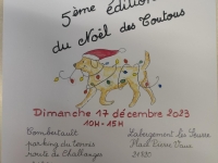 5e édition de la Collecte des Toutous ce dimanche 17 décembre