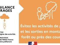 La Côte-d’Or en vigilance orange « Orages » à partir de 20 h et jusqu’à minuit