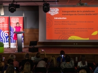 L’État et la Région ont inauguré la plateforme numérique du Centre Émilie MOTTET, centre de ressources régional pour l'égalité femmes-hommes