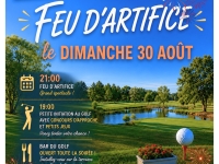 Levernois – Le feu d’artifice reporté du 14 juillet sera tiré dimanche 30 août au Golf
