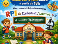  Levernois - Portes ouvertes du RPI Combertault, Levernois met en lumière une école dynamique, humaine et tournée vers les enfants