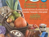 Marché d’automne « Savoir-Faire 100% Côte-d’Or » vendredi 29 et samedi 30 septembre dans les Jardins du Département à Dijon 