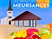 Rencontres de Meursanges, avec producteurs et artisans locaux ce vendredi 25 août