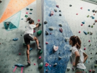 À Nolay, un mur d’escalade de 11 mètres pour viser le niveau régional