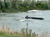 Premeaux-Prissey - Le téléski nautique fait glisser l’été en Côte-d’Or, à deux pas de Beaune