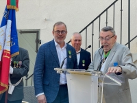 Puligny-Montrachet - Jean-Michel Chartron reçoit la médaille du Mérite agricole et rend hommage au collectif