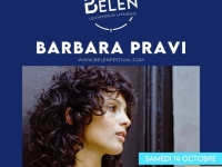 Festival Belen de Beaune - Changement de programmation : Barbara Pravi remplace le concert de Noa samedi 14 octobre