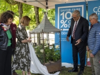 À Beire-le-Châtel, la Rose Côte-d’Or entre en scène comme ambassadrice du département