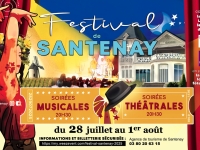 Le Festival Musical et Théâtral de Santenay 2025 : cinq soirées d’émotion et de spectacle vivant