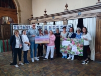 Seurre - L’hôpital de Seurre reverse 2 610 € à la Ligue contre le cancer suite à Octobre Rose