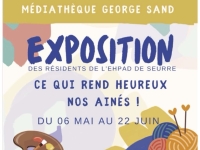 Seurre - Exposition à la médiathèque George-Sand : « Ce qui rend heureux nos aînés ! » du 6 mai au 22 juin