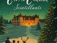 Clos et château scintillants - Le Clos de Vougeot se métamorphose en château de Noël