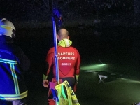 Accident le long du canal de Bourgogne : un véhicule tombe à l’eau à Plombières-lès-Dijon