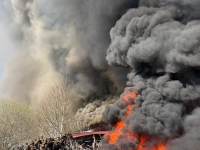 Incendie dans une casse automobile à Blaisy-Haut : 4 000 m² détruits, pas de victime