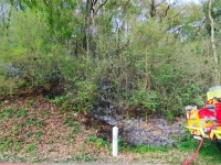 Saint-Victor-sur-Ouche - Feu de sous-bois rapidement maîtrisé par les pompiers
