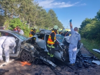 Daix - Trois blessés graves dans une collision frontale, la route de Troyes coupée